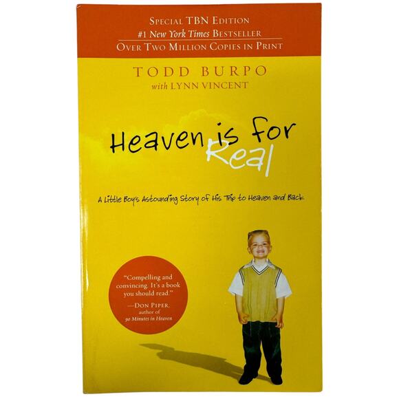 Heaven is for Real by Todd Burpo (Paperback) - Picture 2 of 7